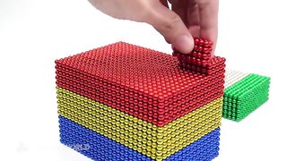 DIY - How To Make Military Transport Tank  From Magnetic Balls (Satisfying) | Magnet World Series