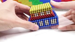 DIY - How To Make Ship With Helicopter From Magnetic Balls (Satisfying) | Magnet World Series
