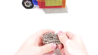 ASMR - How To Make Tuk Tuk Food Truck From Magnetic Balls (Satisfying) | Magnet World Series
