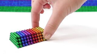 ASMR - How To Build Hwaseong (화성) Fortress From Magnetic Balls (Satisfying) | Magnet World Series