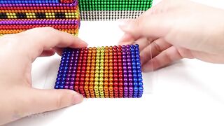 DIY - How To Build Amazing Castle On Water From Magnetic Balls (Satisfying) | Magnet World Series