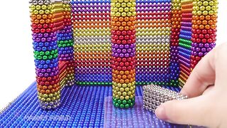 ASMR - How To Build Kaminarimon Gate From Magnetic Balls (Satisfying) | Magnet World Series
