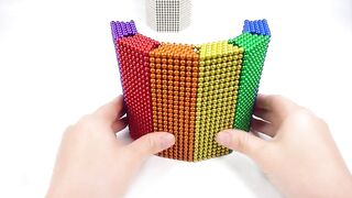 DIY - How To Build Castle Maze For Hamster From Magnetic Balls (Satisfying) | Magnet World Series