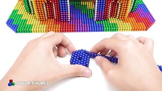 Most Creative - How To Build Taj Mahal From Magnetic Balls (Satisfying) | Magnet World Series