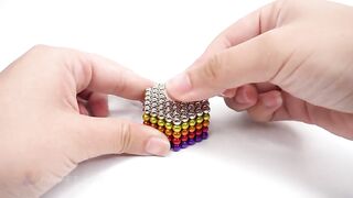 DIY - How To Build Outdoor Playground For Rat From Magnetic Balls (Satisfying) | Magnet World Series