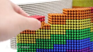 DIY - How To Build Magnetic Balls Coffee Shop (Satisfying) | Magnet World Series