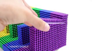 DIY - How To Make Mini Cooper Aquarium From Magnetic Balls (Satisfying) | Magnet World Series