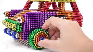DIY - How To Make Mini Car Transport From Magnetic Balls (Satisfying) | Magnet World Series