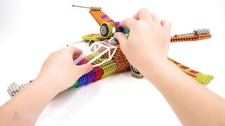 DIY - How To Create Star War X-Wing Fighter From Magnetic Balls (Satisfying) | Magnet World Series