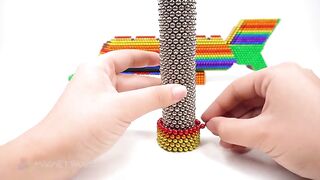 How To Make Nasa Space Ship From Magnetic Balls (Satisfying) | Magnet World Series