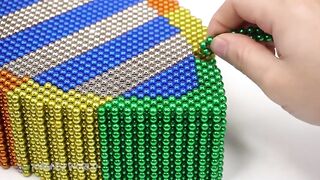 DIY - How To Make Superyacht From Magnetic Balls ( Satisfying) | Magnet World 4K