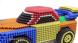 DIY - How To Make Amazing Helicopter Car From Magnetic Balls ( Satisfying ) | Magnet World 4K