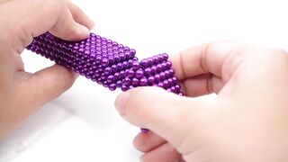 DIY How To Make Colored Excavator From Magnetic Balls ( Satisfying ) | Magnet World 4K