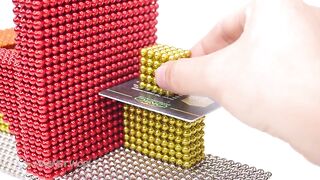 DIY - How To Make Color Ambulance From Magnetic Balls ( Satisfying ) | Magnet World 4K