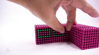 DIY - How To Build Miniature Dollhouse From Magnetic Balls ( Satisfying ) | Magnet World 4K