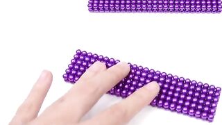 DIY How To Make Hello Kitty Bus With Inflatable Ball Pit Pool From Magnetic Balls | Magnet World 4K