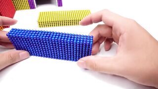 DIY - How To Build Mini Villa House From Magnetic Balls ( Satisfying ) | Magnet World 4K