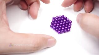 DIY - How to make AssaultRifle Fortnite Gun with Magnetic Balls ( ASMR ) | Magnet World 4K