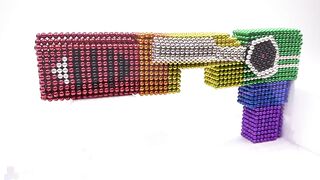 ASMR - DIY How to make Nerf Gun with Magnetic Balls Satisfaction 100%  | Magnet World 4K