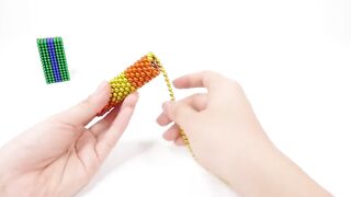 DIY Valentine Gift with ~10000 magnetic balls, How to Make Love House | Magnet World 4K