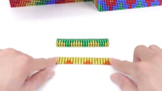 Magnet Satisfying | How To Build Mini Modern House Model Construction For Cats From Magnetic Balls