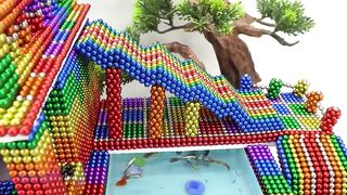 DIY - Build The Most Creative Modern Water slide To Underground Swimming Pool For Catfish And Eel