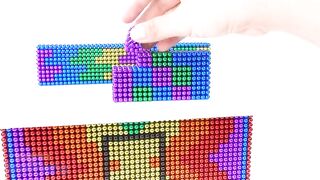 DIY - Build Luxury Mansion House And Fish Pond From Magnetic Balls ( Satisfying )| Magnet Satisfying