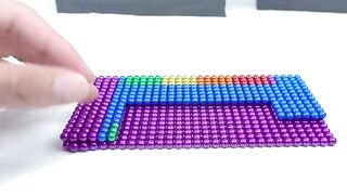 Magnet Car - How to Make Modern Fire Truck Car From Magnetic Balls ( Satisfying) | Magnet Satisfying