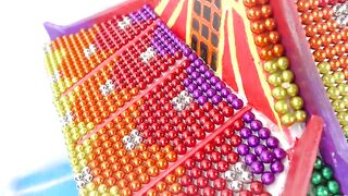 DIY - Build Waterwheel Goldfish Villa House From Magnetic Balls ( Satisfying ) | Magnet Satisfying