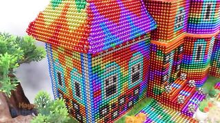 AMONG US Game | Build Beautiful Magic Villa House Of Among Us Game From Magnetic Balls (Satisfying)