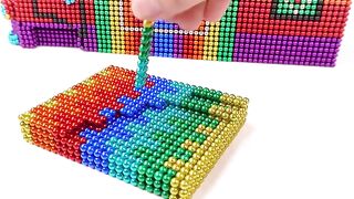 DIY - How to Make Ice Cream House Car From Magnetic Balls ( Satisfying ) | Magnet Satisfying
