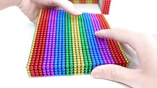 DIY - Build Most Beautiful Palace Has Fish Pond From Magnetic Balls ( Satisfying)| Magnet Satisfying