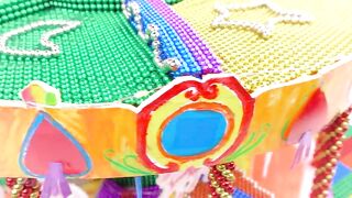 Amusement - Build Rides Swing Horse Park From Magnetic Balls ( Satisfying )| Magnet Satisfying