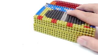 Super Car - How to Make Modern Delivery Truck Car From Magnetic Balls ( Satisfying )