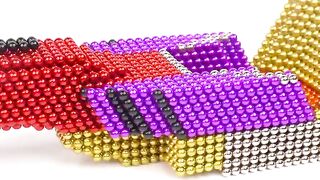 DIY - How To Make F1 Racing Car From Magnetic Balls ( Satisfying ) | Magnet Satisfying