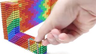 DIY - Build Waterfall House Fish Pond From Magnetic Balls ( Satisfying Videos ) | Magnet Satisfying