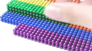 DIY - Build Minecraft Snake Python House From Magnetic Balls ( Satisfying ) | Magnet Satisfying
