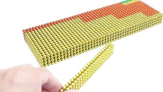 Unbelievable - How To Make Most Beautiful Pyramid From Magnetic Balls ( Satisfying )
