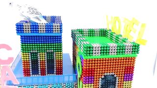 Most Creative - Build Miniature Modern City From Magnetic Balls ( Satisfying Videos )