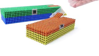 DIY - Build Amazing Pyramid With Fish Pond From Magnetic Balls ( Satisfying ) | Magnet Satisfying
