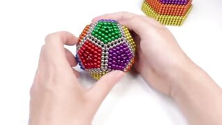Build Most Beautiful Temple With Fountain From Magnetic Balls ( Satisfying ) | Magnet Satisfying