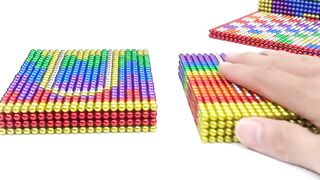 Build Amazing Playground With Slide Bridge  From Magnetic Balls (Satisfying) | Magnet Satisfying
