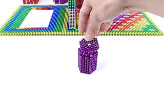 DIY - How To Build Music Park Swimming Pools From Magnetic Balls (Satisfying ) | Magnet Satisfying