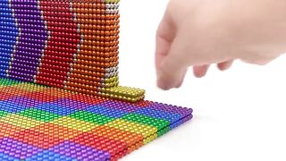 DIY - Build Awesome Mansion Swimming Pool From Magnetic Balls (Satisfying) | Magnet Satisfying