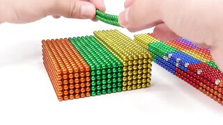 DIY - How To Make RC Truck Yacht Transport From Magnetic Balls (Satisfying) | Magnet Satisfying