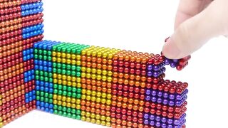 DIY - How To Build Mansion House With Playground From Magnetic Balls (Satisfying)| Magnet Satisfying