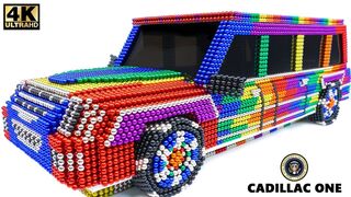 Most Creative - How To Make Cadillac One Car From Magnetic Balls (Satisfying) | Magnet Satisfying