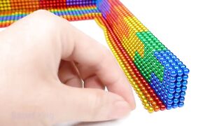 DIY - How To Build Amazing Pyramid Maze for Hamster From Magnetic Balls (Satisfying) | Magnet ASMR