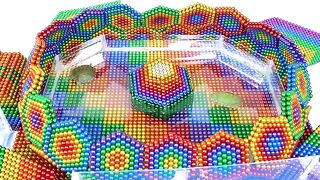 Build Amazing Turtle Model And Aquarium Fish Pond For Turtle From Magnetic Balls (Satisfying)