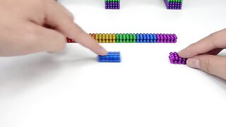 DIY- How to Make Mini Bridge Model from Magnetic Balls ( Satisfying ) | Magnet Satisfying